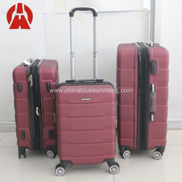 Best travel 3 pieces ABS luggage Set